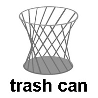trash can