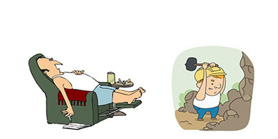 lazy-hard-working