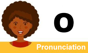 La pronunciación de
la letra O en inglés