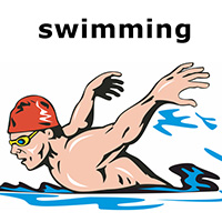 swimming