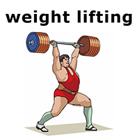 weight lifting